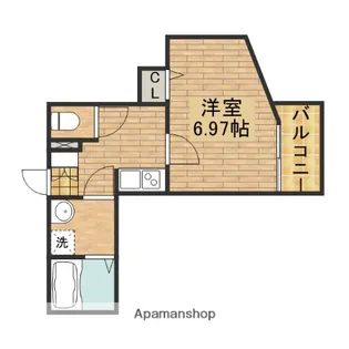 アライズ諏訪ノ森マンション【2階】の間取り