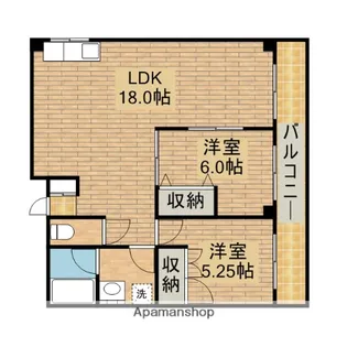 浜寺昭和ハイツ【2階】の間取り