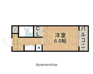 1Kの間取り画像