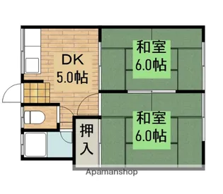 アビタ77東【2階】の間取り