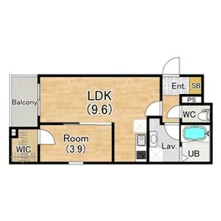 (仮称)ジーメゾン高石リュクス【0303号室】の間取り