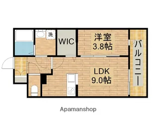 サザンクレスト高師浜【3階】の間取り