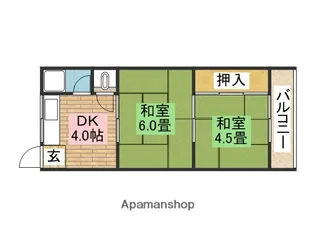 三宅文化【2階】の間取り