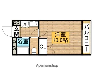 プランドールいずみ【3階】の間取り