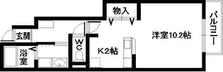 シャン・ノールⅡ【1階】の間取り