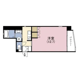 K.H.E【5階】の間取り