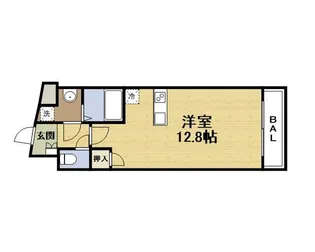 ラブリーガーデンビュー【602号室】の間取り