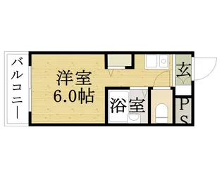 ラ・フォーレ桜宮Ⅱ【410号室】の間取り