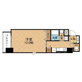 KHKコート西野田【8階】の間取り