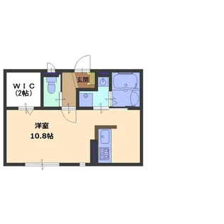 ルーエ I【101号室号室】の間取り