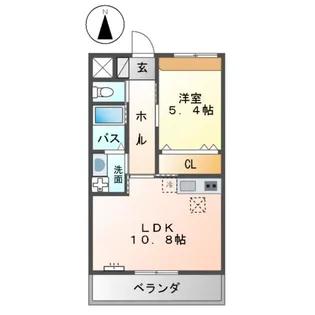 プランドールS【1階】の間取り