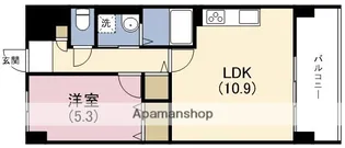 海老江サンライズ【1階】の間取り