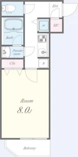 セイワパレス福島駅前【5階】の間取り