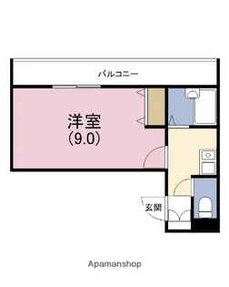 ラ・フォーレ京橋【5階】の間取り