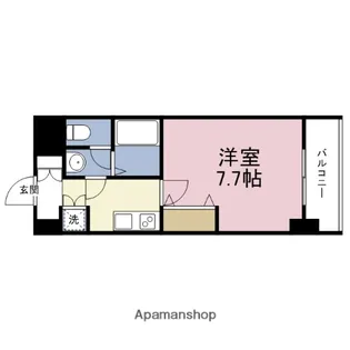 ジュネーゼプレシャス森ノ宮【5階】の間取り