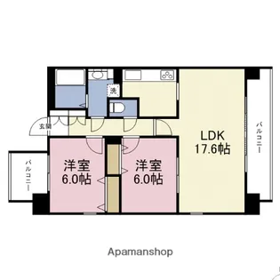トレス・アコルデ【11階】の間取り