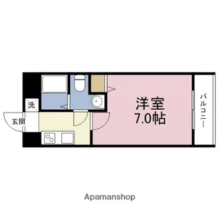 森之宮フォレストガーディアン【3階】の間取り