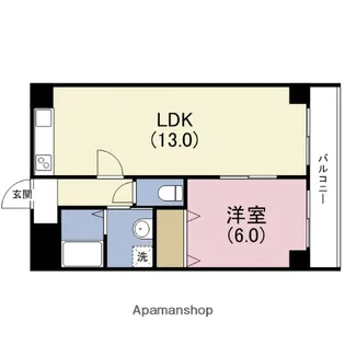 メゾネット相屋【2階】の間取り