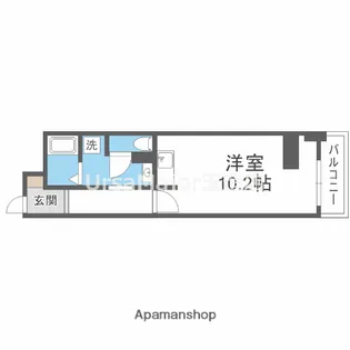 ロネスタ新深江【7階】の間取り