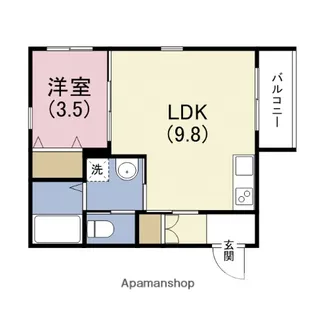SUNCREST【1階】の間取り
