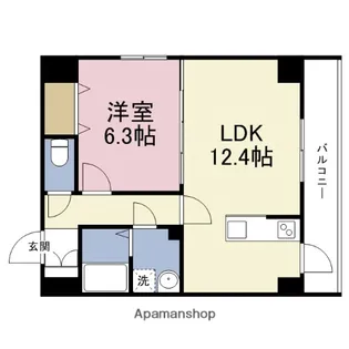 TSMANSION壱番館【2階】の間取り