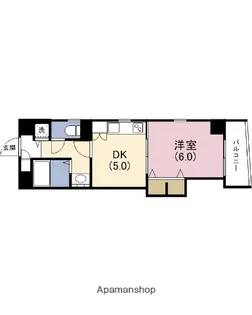 RE−SOUL清水谷【5階】の間取り