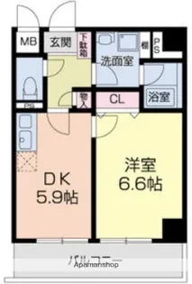 willDo今福西【8階】の間取り