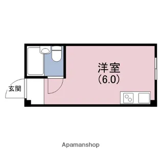 大宝森之宮ロイヤルハイツ【4階】の間取り