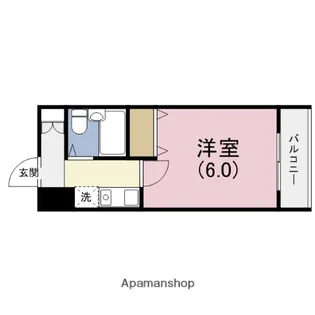エスリード森ノ宮第2【7階】の間取り