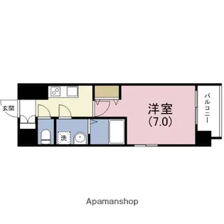 エスリード大阪城公園【2階】の間取り