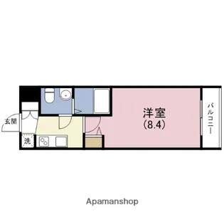 M’プラザ玉造【9階】の間取り