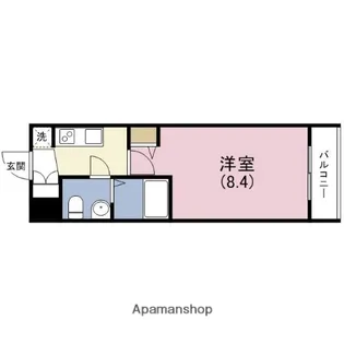 M’プラザ玉造【10階】の間取り