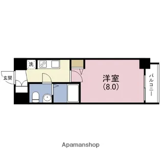 M’プラザ玉造【2階】の間取り