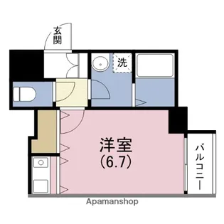 シーズ上町台【2階】の間取り