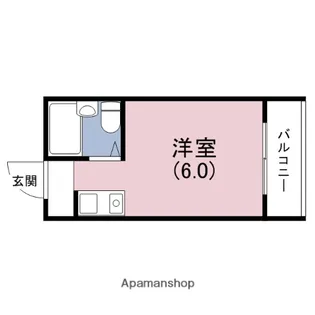ヴィラタイガー【4階】の間取り