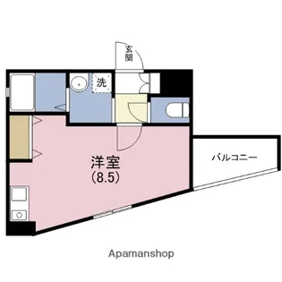 BL2緑橋駅前【6階】の間取り