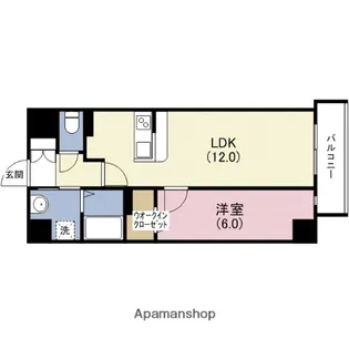 LAZO上汐【3階】の間取り