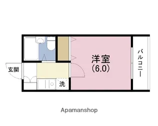 セレッソコート大阪城前【8階】の間取り
