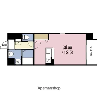 プライマリィK【7階】の間取り