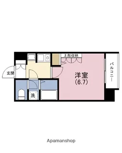 エステムプラザ大阪セントラルシティ【5階】の間取り