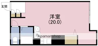 新青山ビル(AP)【3階】の間取り