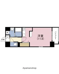 ブランクレール谷町【6階】の間取り