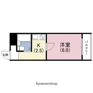 トゥリオーニ鶴橋【1階】の間取り
