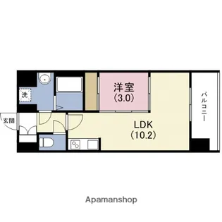 セイワパレス天王寺真田山【5階】の間取り