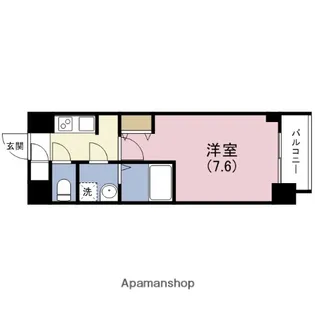 サムティ大阪GRAND EAST【4階】の間取り