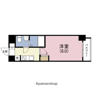 M’プラザ緑橋【7階】の間取り