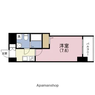 セレニテ夕陽丘EST【8階】の間取り