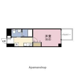 セレニテ上町台【9階】の間取り
