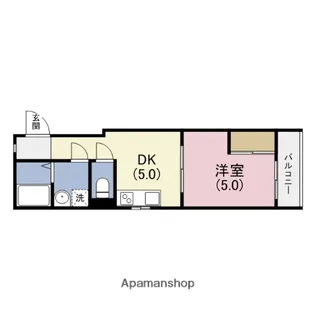 岡本マンション(AP)【2階】の間取り