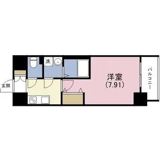 アーデン谷町【7階】の間取り